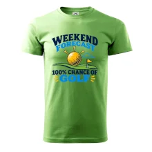 Weekend forecast golfové počasí