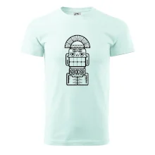 Mayové - socha se zuby