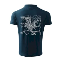 Mapy měst černobílé Jablonec nad Nisou