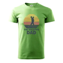 The walking dad - tata s dítětem na zádech