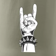 Rock ruka s náramkem