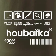 Čárový kód - Houbařka