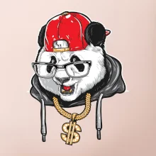 Hip hop panda