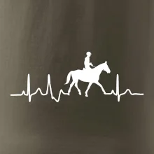 EKG jízda na koni