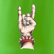 Rocková ruka s náramkem