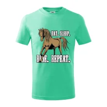 Eat Sleep Ride Repeat Western