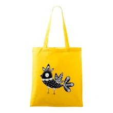 Ptáček černobílý folklór