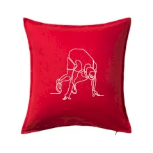 Běžec na startu jedním tahem