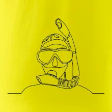 Potápěč jedním tahem