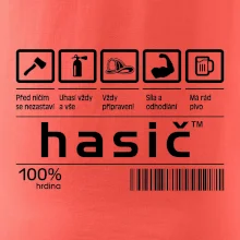 Čárový kód - Hasič