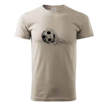 Fotbalový míč - kresba tužkou