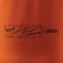 Život je příliš krátký - lahev