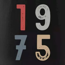 Vintage číslice 1975