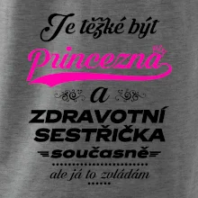 Je těžké být princezna - zdravotní sestřička Je těžké být princezna - zdravotní sestřička