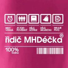 Čárový kód -  Řidič MHD