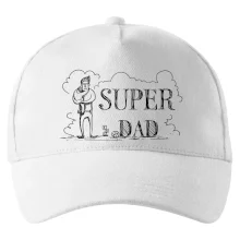 Kreslený nápis super dad
