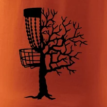 Disc golf pozor strom