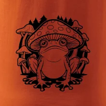 Goblincore černá houbožába