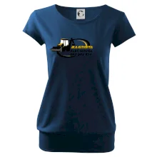 Bagrista v kruhu - vlastní nápis