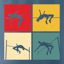 Skok do výšky vintage