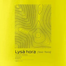 Lysá hora - vrstevnice v obdélníku