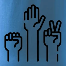 Kamen nůžky papír ikony