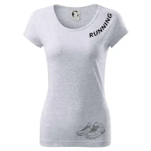 Running nápis šikmo