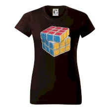 Rubikova kostka kreslená