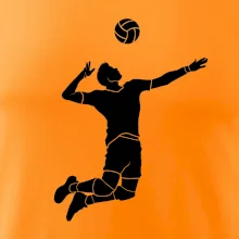 Volejbal nápřah muž