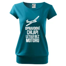 Opravdovi chlapi létají bez motoru