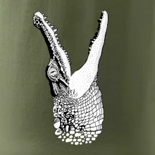 Krokodýl kreslený (Pecka design)