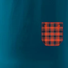 Flanelové triko červené