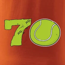 Tenis kulaté narozeniny 70