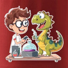 Chemik a dinosaurus - kluk