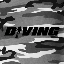 Diving nápis potápěč