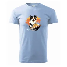 Border Kolie na vodním skútru