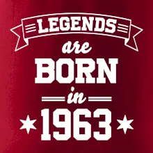 Legends are born in 1963
