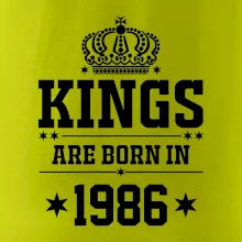 Kings are born in 1986