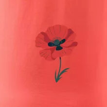 Vlčí mák kreslený velký