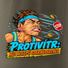 Běžecký protivítr můj sparingpartner