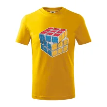 Rubikova kostka kreslená