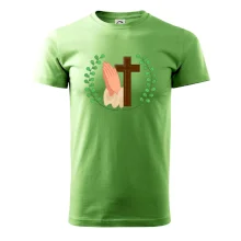 Věnec - kříž a modlení