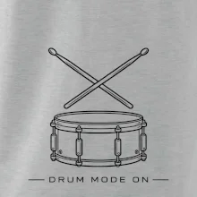 Drum mode on - jednoduchý buben s paličkami