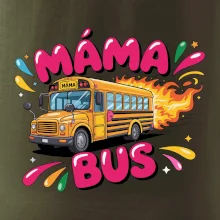 Máma bus - žlutý autobus