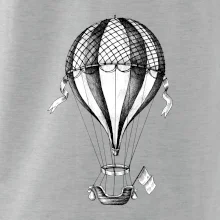 Horkovzdušný balón  kreslený