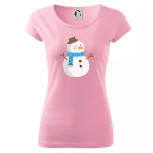 Sněhulák se šálou