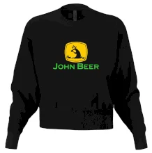 John Beer jelen s pivem