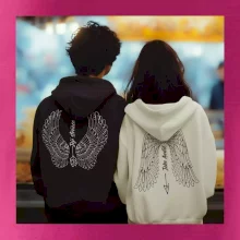 Párova mikina - Jeho anděl , Její strážce