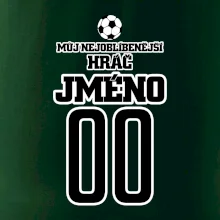 Můj nejoblíbenější hráč - Vaše jméno a číslo