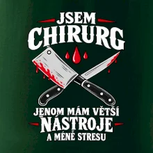 Řezník chirurg s většími nástroji